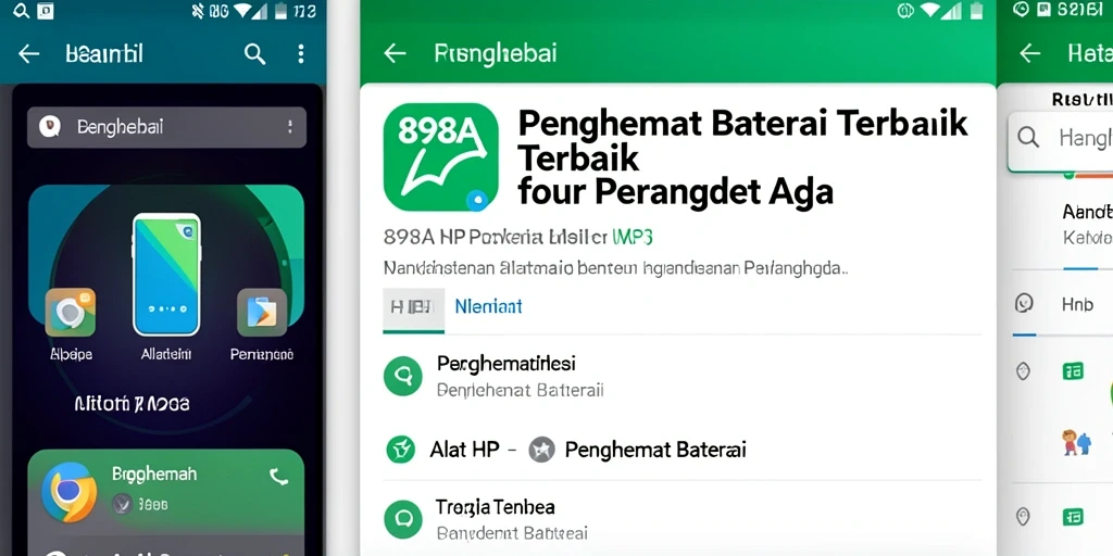 Antarmuka aplikasi 898A yang menarik dan fungsional.