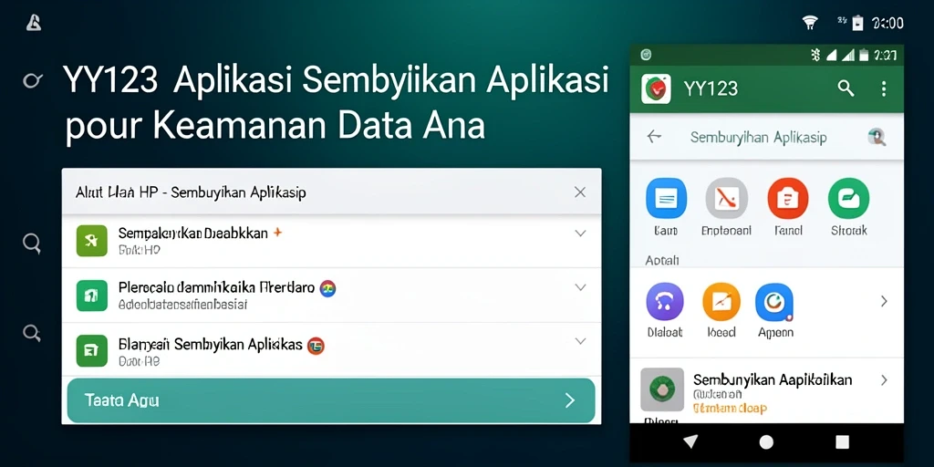 Antarmuka YY123 yang ramah pengguna dan cocok untuk menyembunyikan aplikasi.